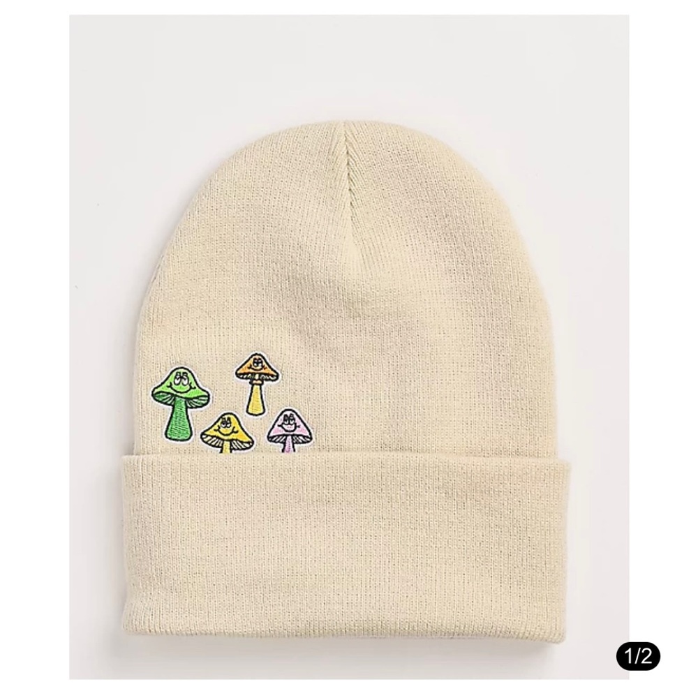 Neff Fun Guys White Beanie - Picture 4 of 6